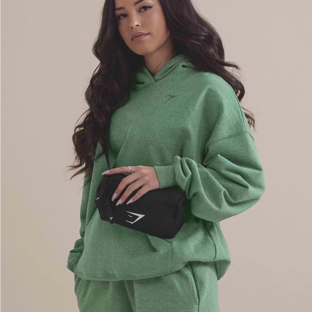 Sold gymshark Rest Day Hoodie Crocodile Marl Size Small Like New